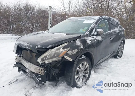 2018 Nissan Murano Sv z USA, uszkodzony, nr VIN 5N1AZ2MG9JN116181